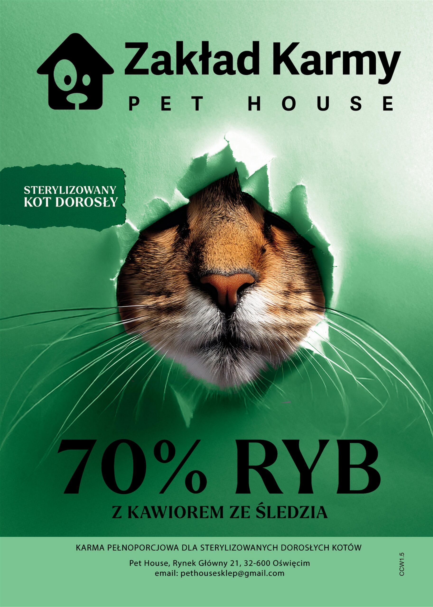 70% Ryb z kawiorem ze śledzia