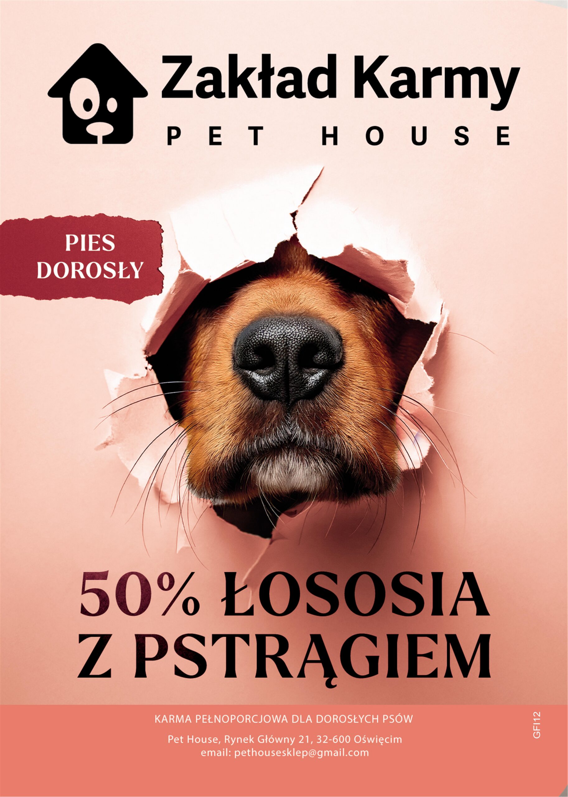 50% Łososia z pstrągiem