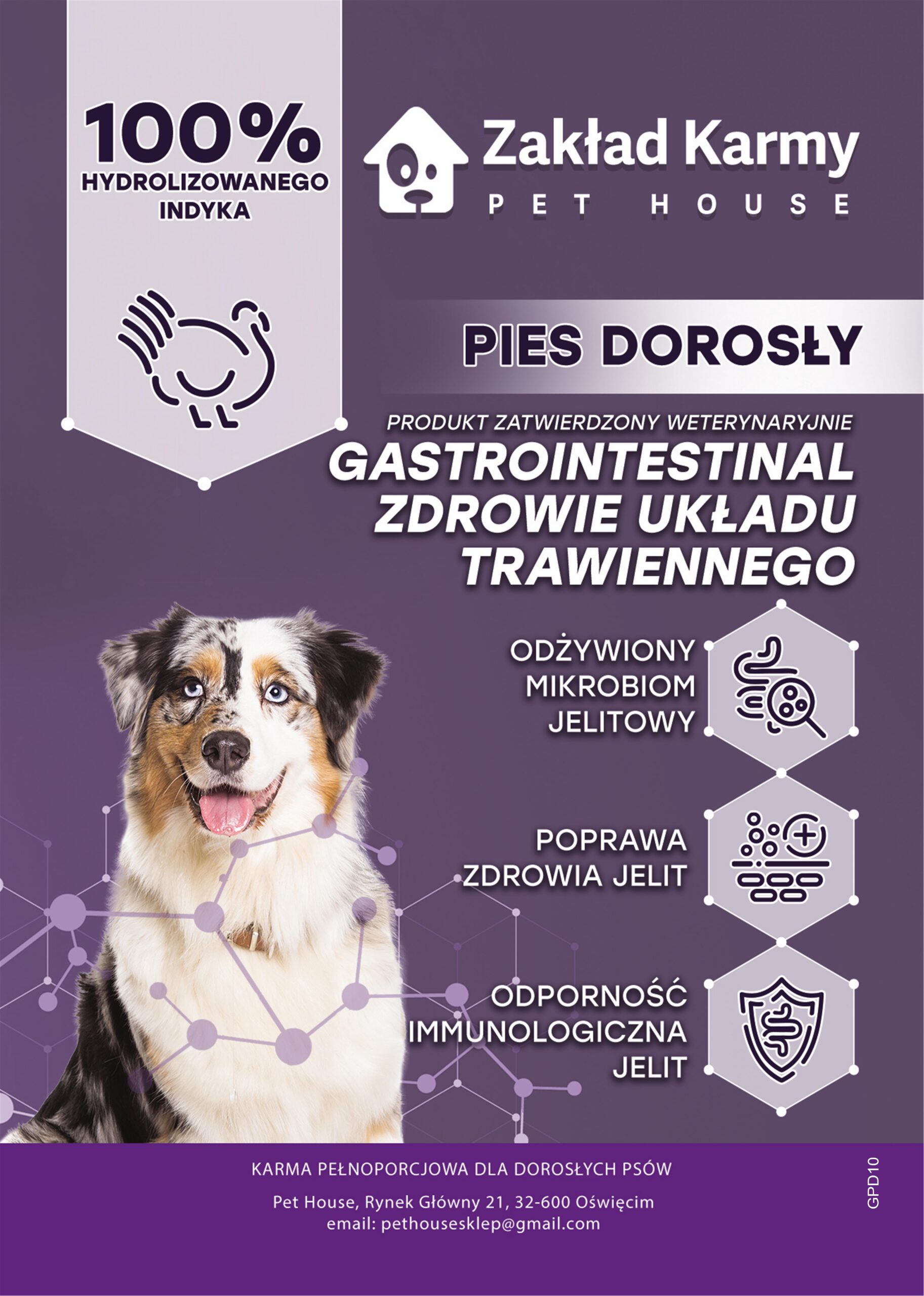 100% Hydrolizowanego indyka