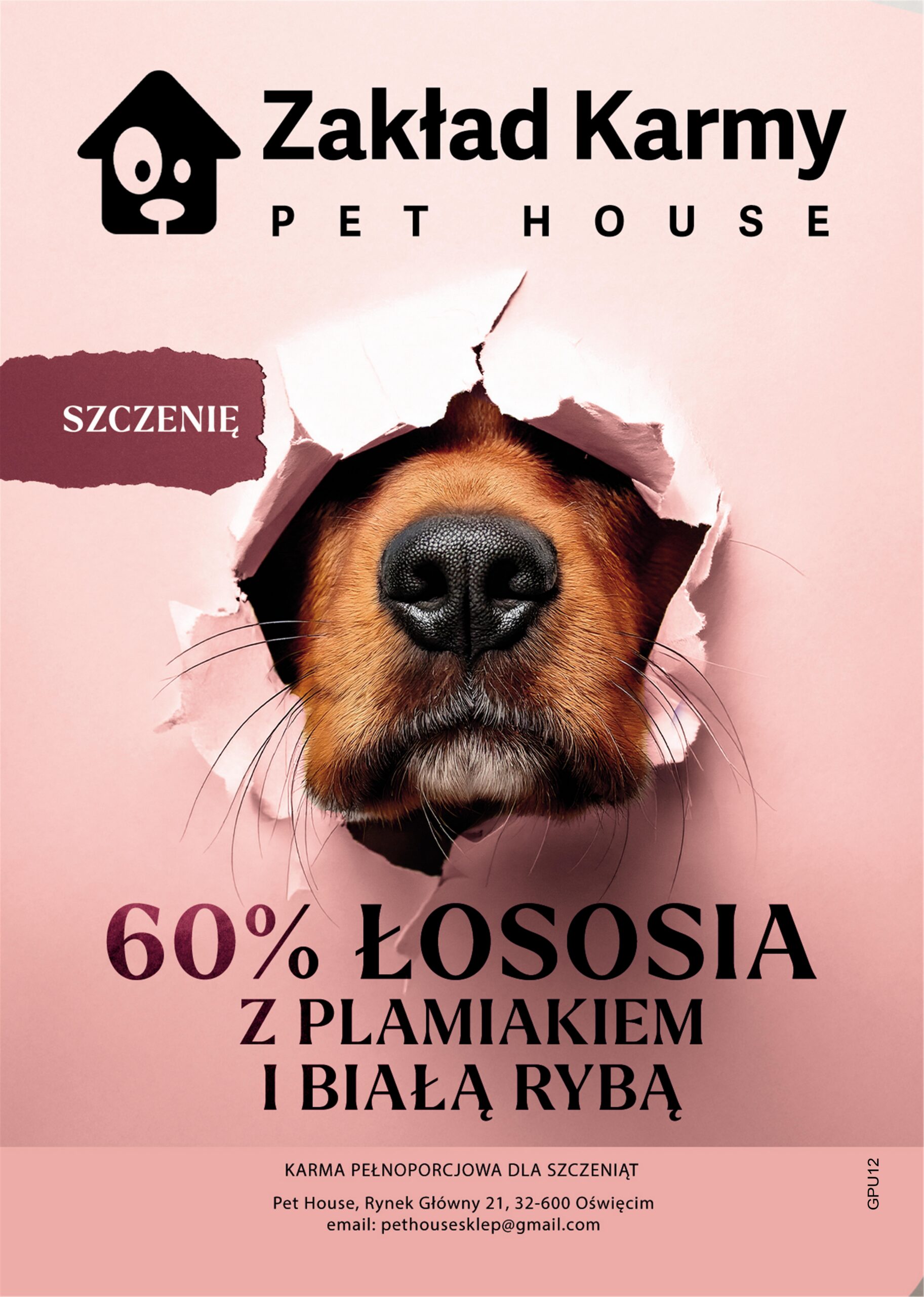 60% Łososia z plamiakiem i białą rybą
