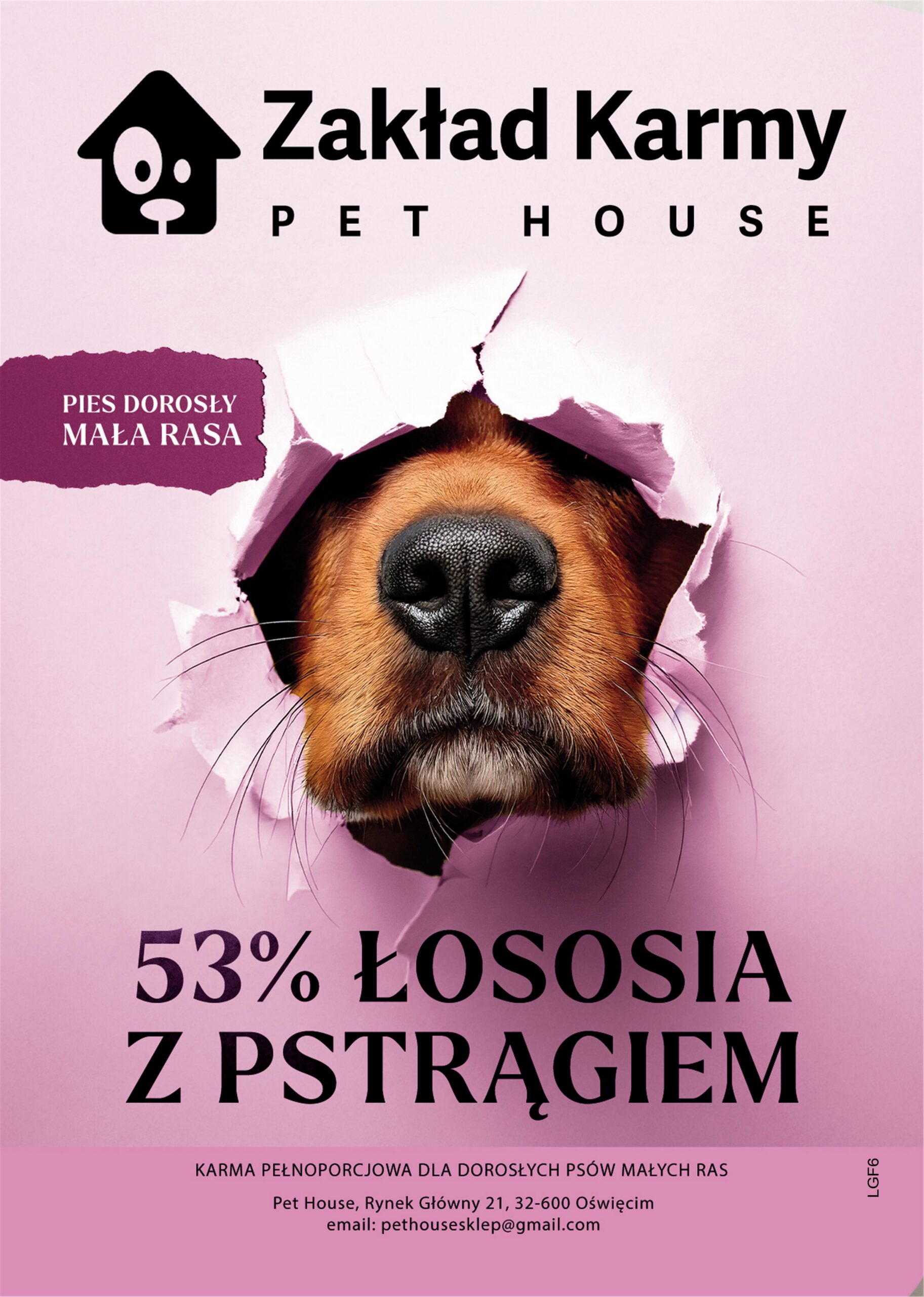 53% Łososia z pstrągiem